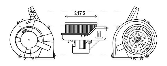 AVA QUALITY COOLING Salongipuhur ST8045